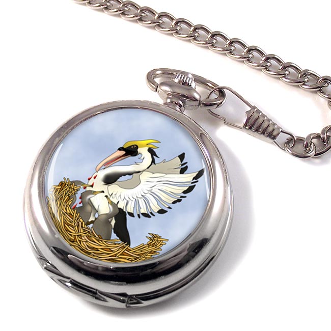 Pelican in Her Piety Pocket Watch